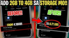 Paano DAGDAGAN ang STORAGE ng DEVICE Mo!? Hanggang 2 to 3Gb Gamit To!!