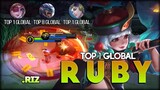 CC Everywhere! .ʀɪᴢ Top 1 Global Ruby - Mobile Legends: Bang Bang