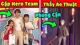 VinhMC Đau Tim Vì Lần Đầu Thấy HERO TEAM Ảo Thuật Ngoài Đời Thật 😱 ĐI FAN MEETING CỦA HERO TEAM