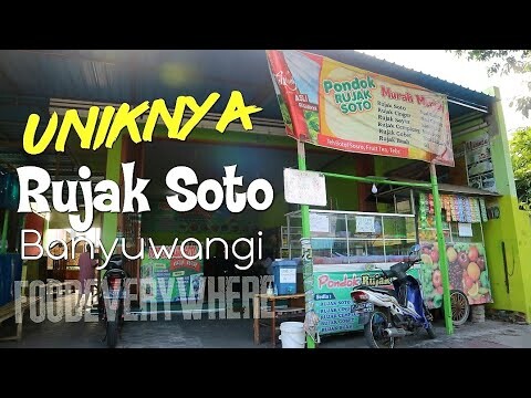 SAAT RUJAK KETEMU SOTO | RASANYA UNIK BANGET | Rujak Soto Khas Banyuwangi