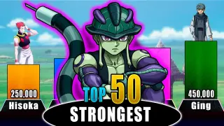 Top 50 Most Powerful Hunter X Hunter Anime Characters
