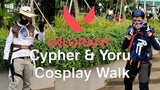 Cypher and Yoru Cosplay Walk menang juara 3