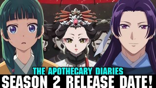 THE APOTHECARY DIARIES SEASON 2 RELEASE DATE - [Situation]