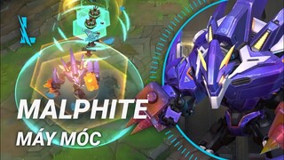 Tốc Chiến | Hiệu Ứng Skin Malphite Máy Móc | Yugi Gaming