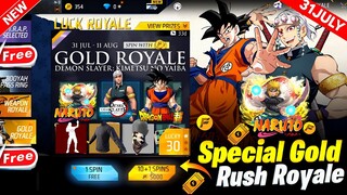 Special Gold Royale Event आ गया🤯 | Free Fire New Event | Ff New Event Today | Upcoming New Event ff