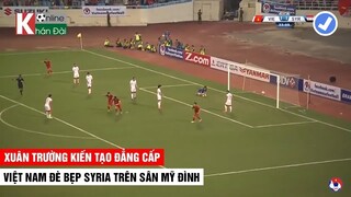 Xuân Trường Kiến Tạo Đẳng Cấp, Việt Nam Đè Bẹp Syria Trên Chảo Lửa Mỹ Đình | Khán Đài Online