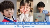 15 Korean child Actors and Actresses In This Generation