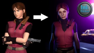 I remade Claire Redfield in Unreal Engine