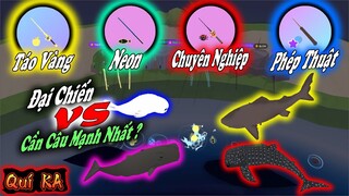 CUỘC CHIẾN SĂN CÁ HIẾM CỦA CÁC LOẠI CẦN CÂU MẠNH NHẤT -  PHẦN 2 | PLAY TOGETHER | QUÍ KA