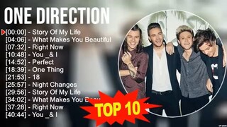 ONE DIRECTION -TOP 10 Music 🎧🎶