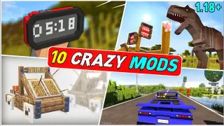 TOP 10 Crazy MINECRAFT MODS That Will Blow Your Mind !!
