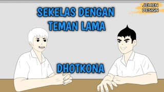 Sekelas dengan teman lama -animasi sekolah Dhot Design #dhotdesign #fypシ゚ #animasisekolah #doracimin