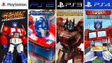 TRANSFORMERS PlayStation Evolution PS1 - PS4