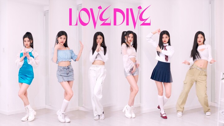 [Su Simiao] IVE "Love Dive" full song 6 sets of costumes to dance to whose Barbie fell in love~!