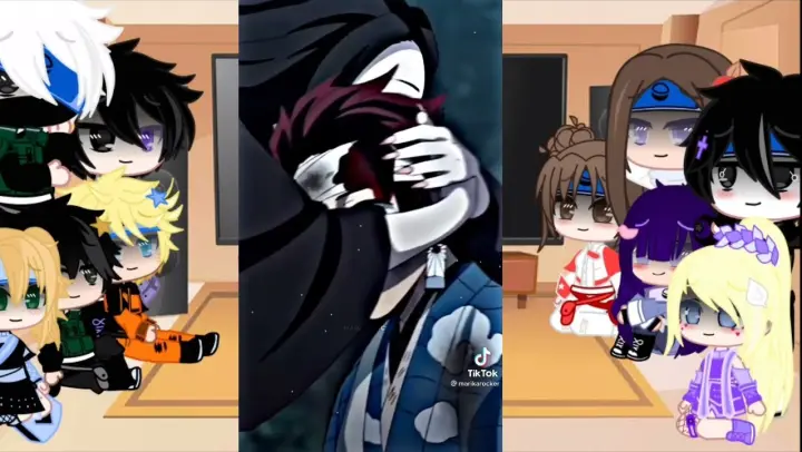 Naruto and friends react to Sakura as Nezuko