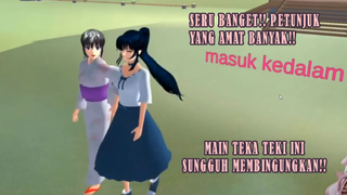 ADA TEKA-TEKI DI SAKURA SCHOOL!!?? GAME NYA ASIK DAN SERU BANGET!!