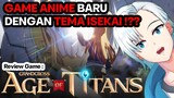 NENRIVIWGAME Eps.1 - GAME ANIME BARU DENGAN TEMAT ISEKAI !? | Grand Cross: Age of Titans !!