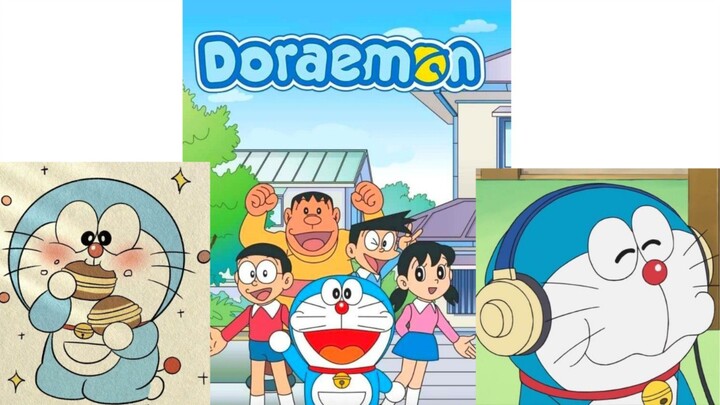 coloring anime jadul doraemon