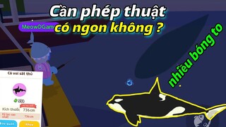 PLAY TOGETHER | CÂU THÀNH CÔNG VOI SÁT THỦ Ở THUYỀN VÀNG, TEST CẦN PHÉP THUẬT CÂU CÁ KHỦNG