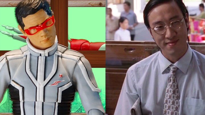[Stop Motion Animation] Tampaknya pria ini memiliki prasangka mendalam terhadap Ultraman berkacamata