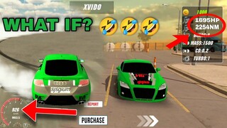 funny roleplay what if audi tt  have w16 engine 🤣 how fast it could be? car parking multiplayer