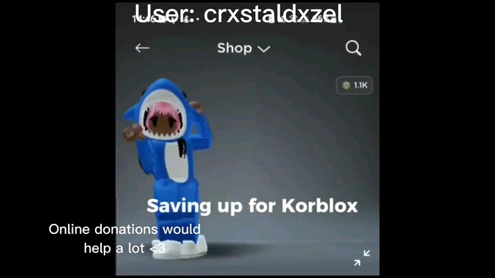 Saving up for Korblox