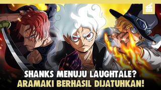 OP 1054 + Terungkap!! Shanks Tau Lokasi Laughtale, Aramaki akhirnya Kalah?