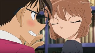 Haibara caughts conan being a pervert || detective conan