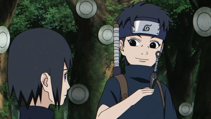 The first person to turn on Susanoo, Uchiha Shisui