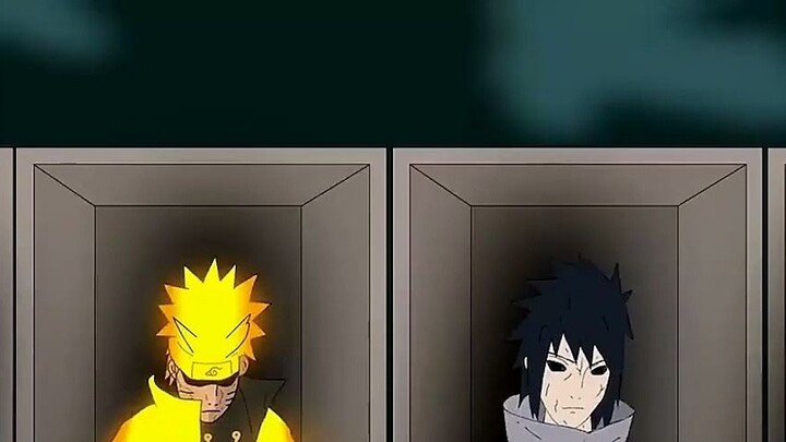 Madara activated the Infinite Tsukuyomi, but he didn't expect that Otsutsuki Isshiki would suddenly 