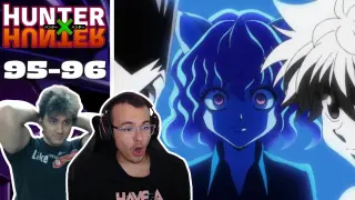 THE MATCHES ARE SET! | Hunter x Hunter Episode 95 + 96 Reaction | Big Body & Bok