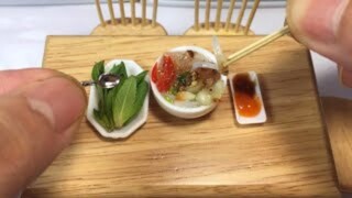 Miniature Bowl Of Pho, How To Make A Miniature Noodle Bowl,