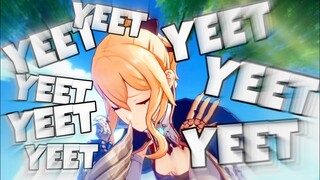 Jean Can YEET BLADE!!! (Genshin Impact Funny Moments)