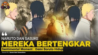 NARUTO SASUKE SEMPAT BERTENGKAR [ SEBAGAI AYAH AKU AKAN MELINDUNGIMU BORUTO ] Breakdown Boruto 220