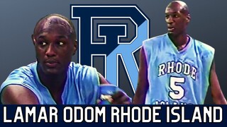 Lamar Odom #23 Rhode Island vs. Providence  11.14.1998 - Throwback