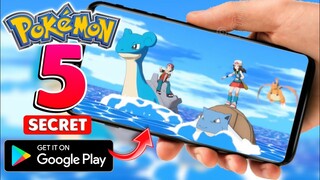 Top 5 Hidden Pokemon Games For Android On Play Store 🥵