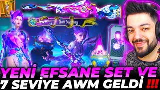 YENİ EFSANE SET VE AWM GELDİ !! HEPSİNİ ALDIK - PUBG Mobile