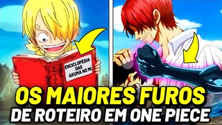 OS MAIORES FUROS DE ROTEIRO QUE VOCÊ NÃO PERCEBEU EM ONE PIECE!