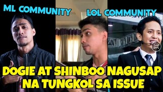 Dogie At Shin Boo NagUsap Na Tungkol Sa "ISSUE" MLXLOLXDOTA