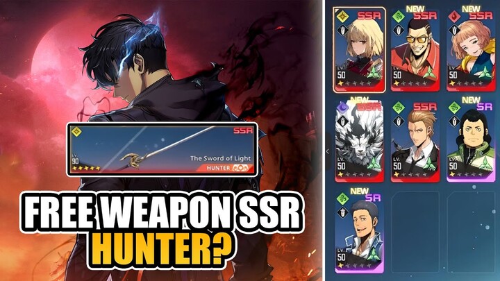 RILIS Global Semua Weapon SSR Hunter Bisa Didapatkan Secara GRATIS? | Solo Leveling: ARISE