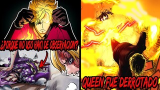 Porque SANJI NO Sintió a Queen con HAKI Cuando Era INVISIBLE | SANJI DERROTO a QUEEN| ONE PIECE 1034