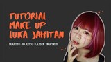 Tutorial Make Up Luka Jahitan | Mahito Jujutsu Kaisen Inspired | Halloween