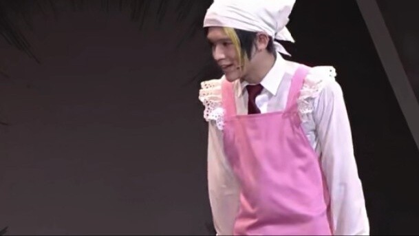 巜Physical Magician Matthew Stage Play》Pink apron kawaii