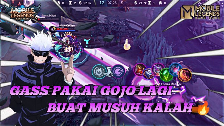 GAS HAJAR MUSUH PAKAI GOJO🔥 || GAMEPLAY XAVIER - MLBB