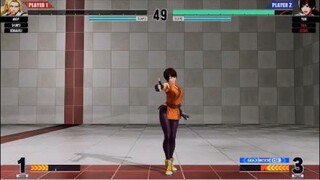 KOF15　チャンピオンvs拳皇　拳皇ユリ　粘り強い極限流