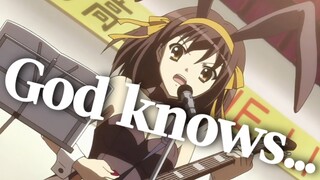 前奏一响我的DNA就动了！老二次元经典神曲翻唱《God knows...》