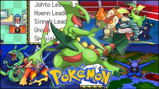 New Pokemon GBA Rom With Mega Evolution, ORAS Events, Soaring Sky, Dexnav, Following Pokemon & More