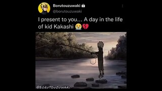 the life of kid Kakashi 🥺😭