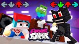 Monster School: Friday Night Funkin vs Cartoon Cat - FNF Battle | Minecraft Animation