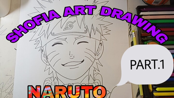 menggambar naruto